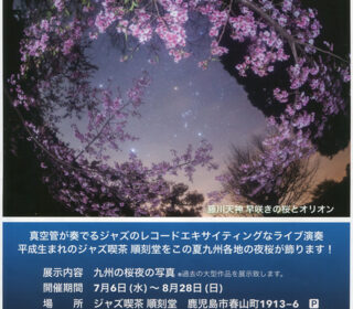 夏のジャズと桜の夢・山野洋介　写真展は28日（日）まで